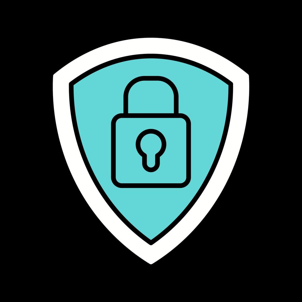 icono de vector de seguridad