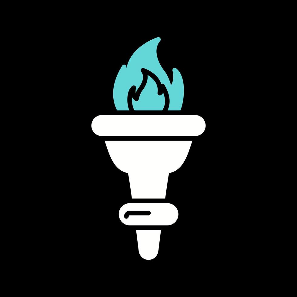 Torch Vector Icon