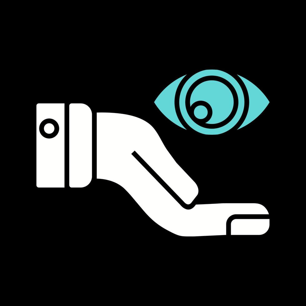 Eye Donate Vector Icon