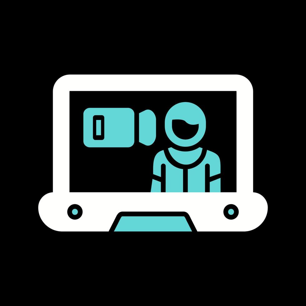 icono de vector de entrevista