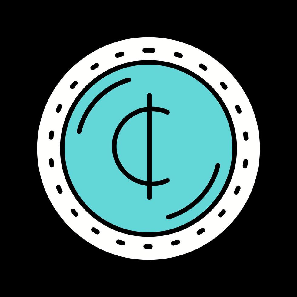 Cedis Currency Vector Icon