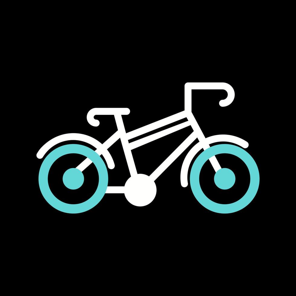 icono de vector de bicicleta