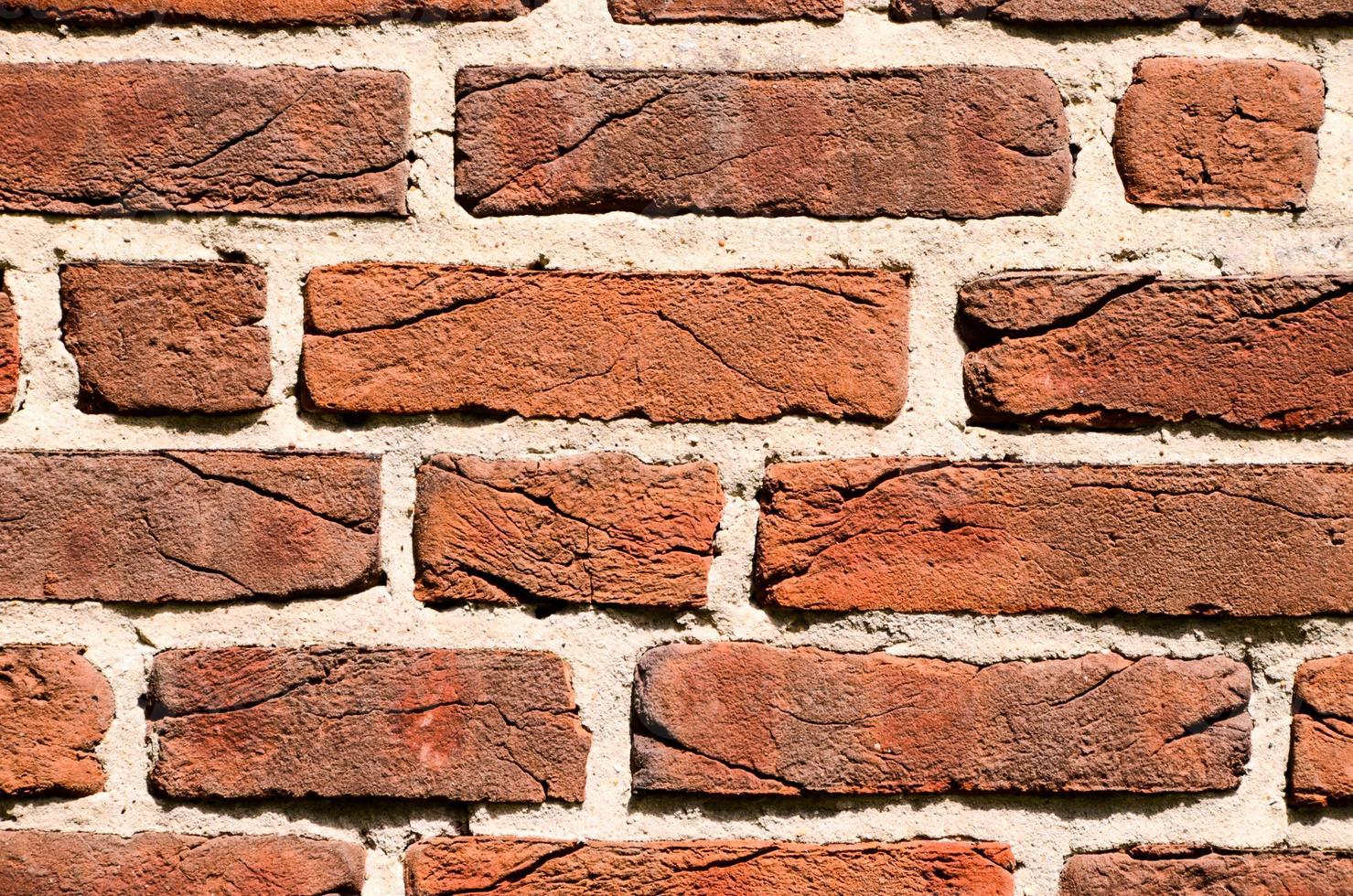 Brick wall texture background photo