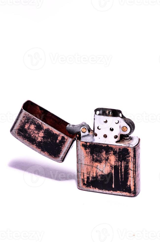 Lighter on white background photo