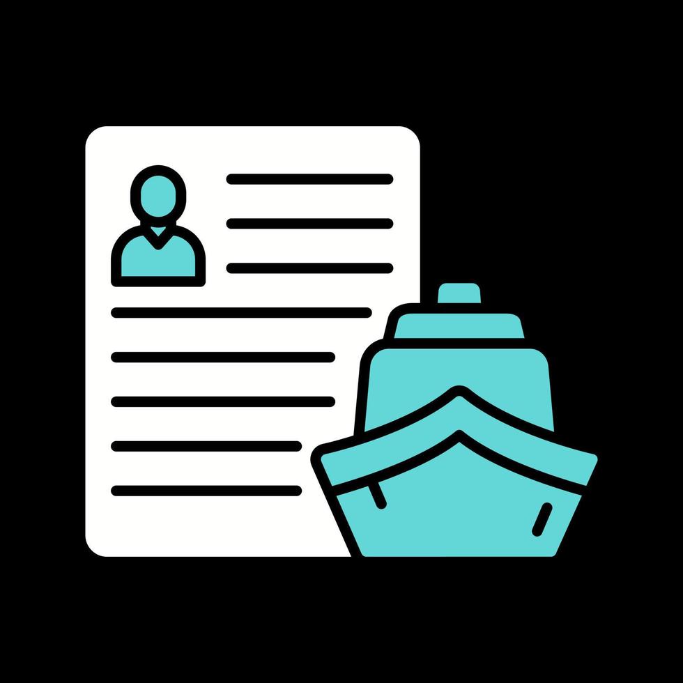 Ship Broker Vector Icon