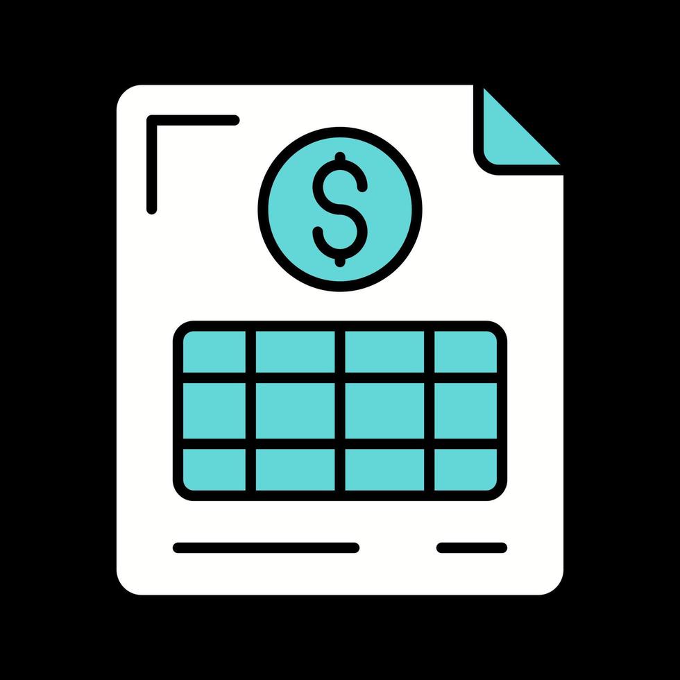 Invoice Vector Icon