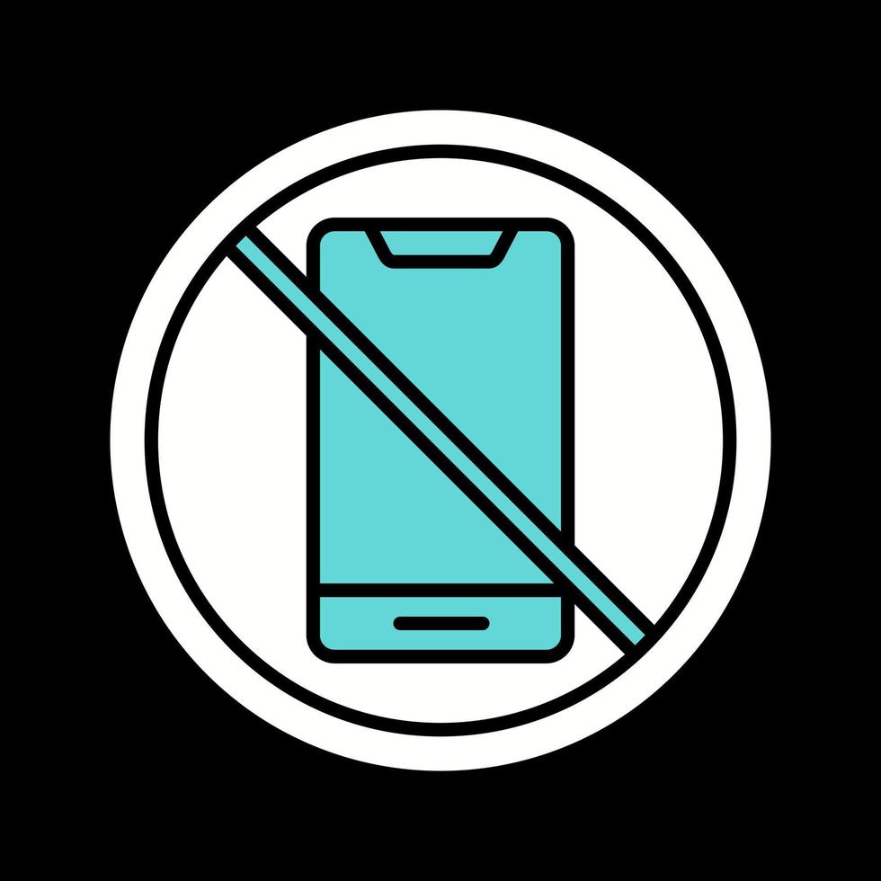 sin icono de vector de teléfono celular