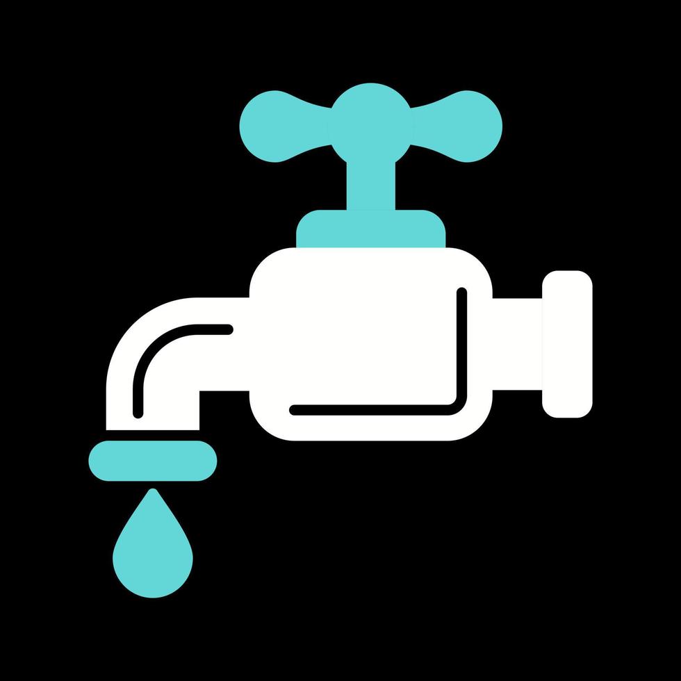 Water Faucet Vector Icon