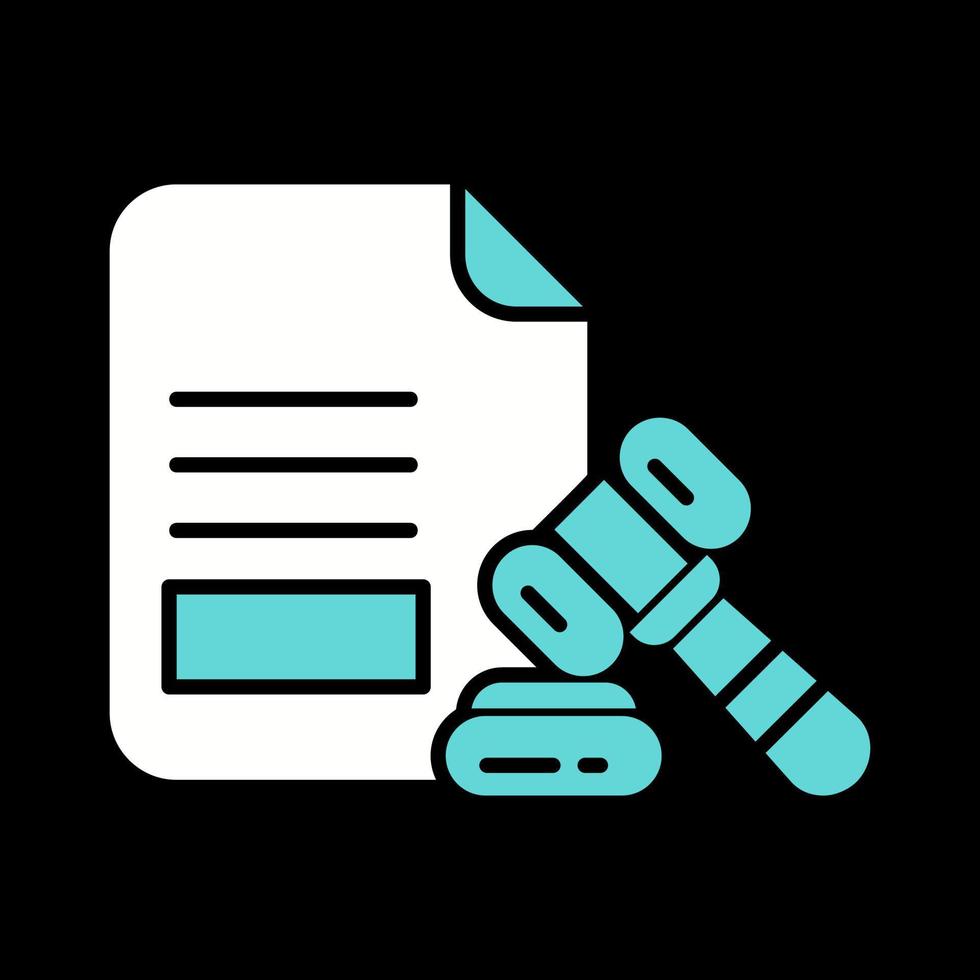 Legal Paper Vector Icon