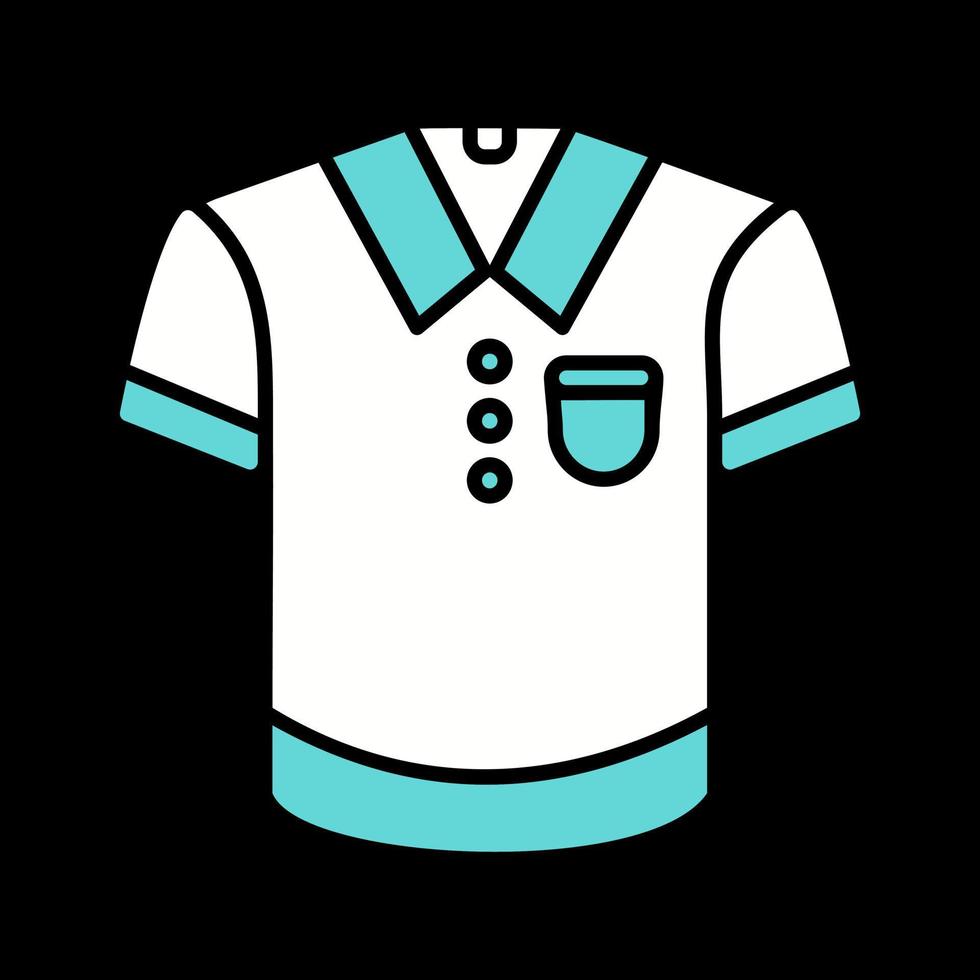 Polo Shirt Vector Icon