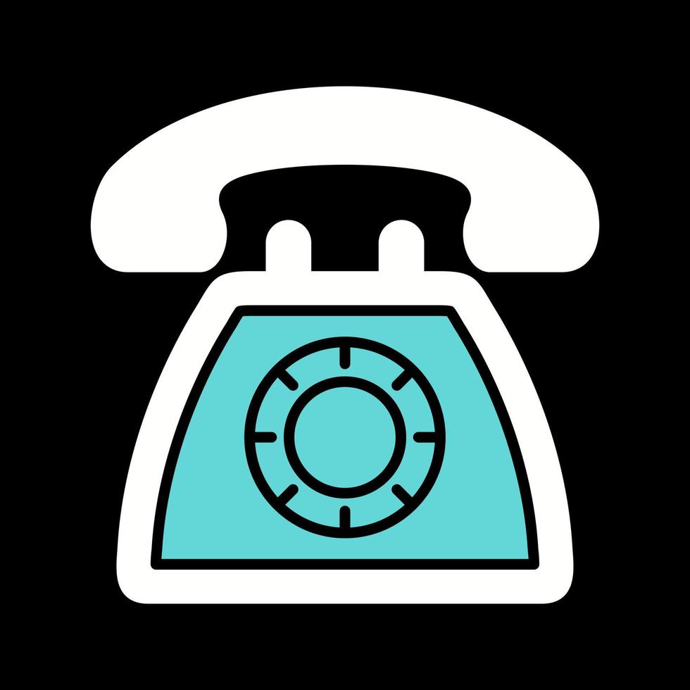 icono de vector de teléfono