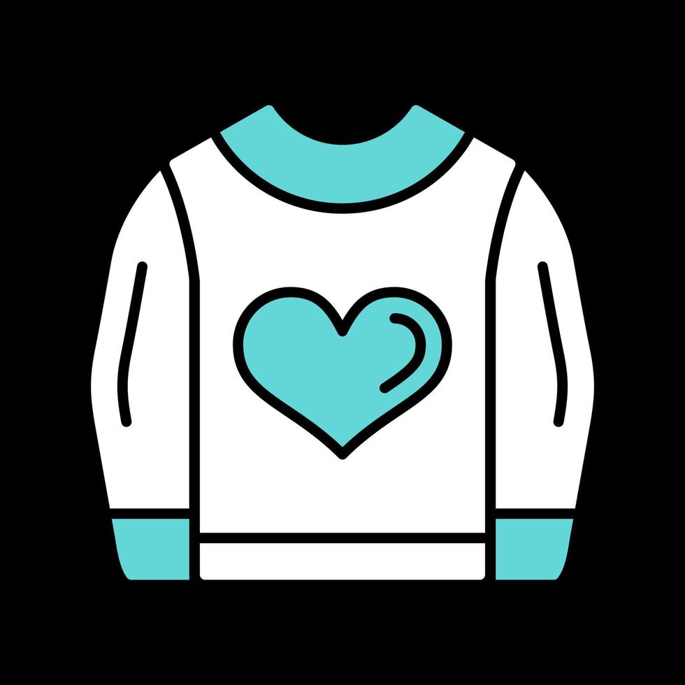 icono de vector de sudadera