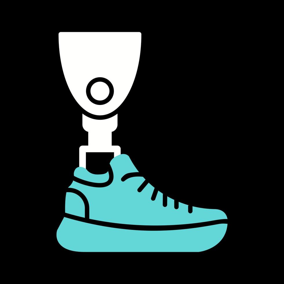 Prosthesis Vector Icon