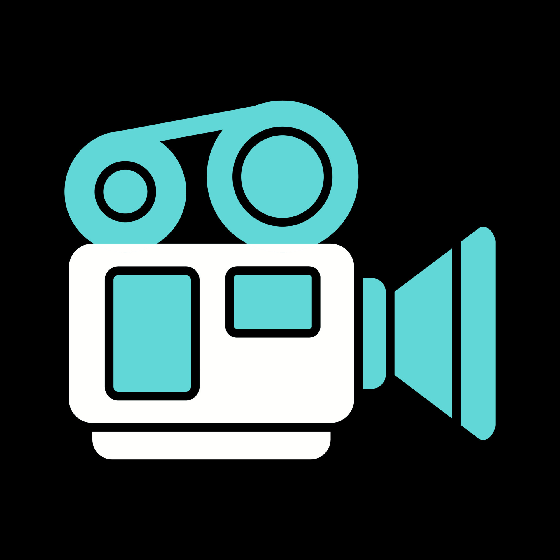 Video Camera Vector Icon 17473689 Vector Art at Vecteezy