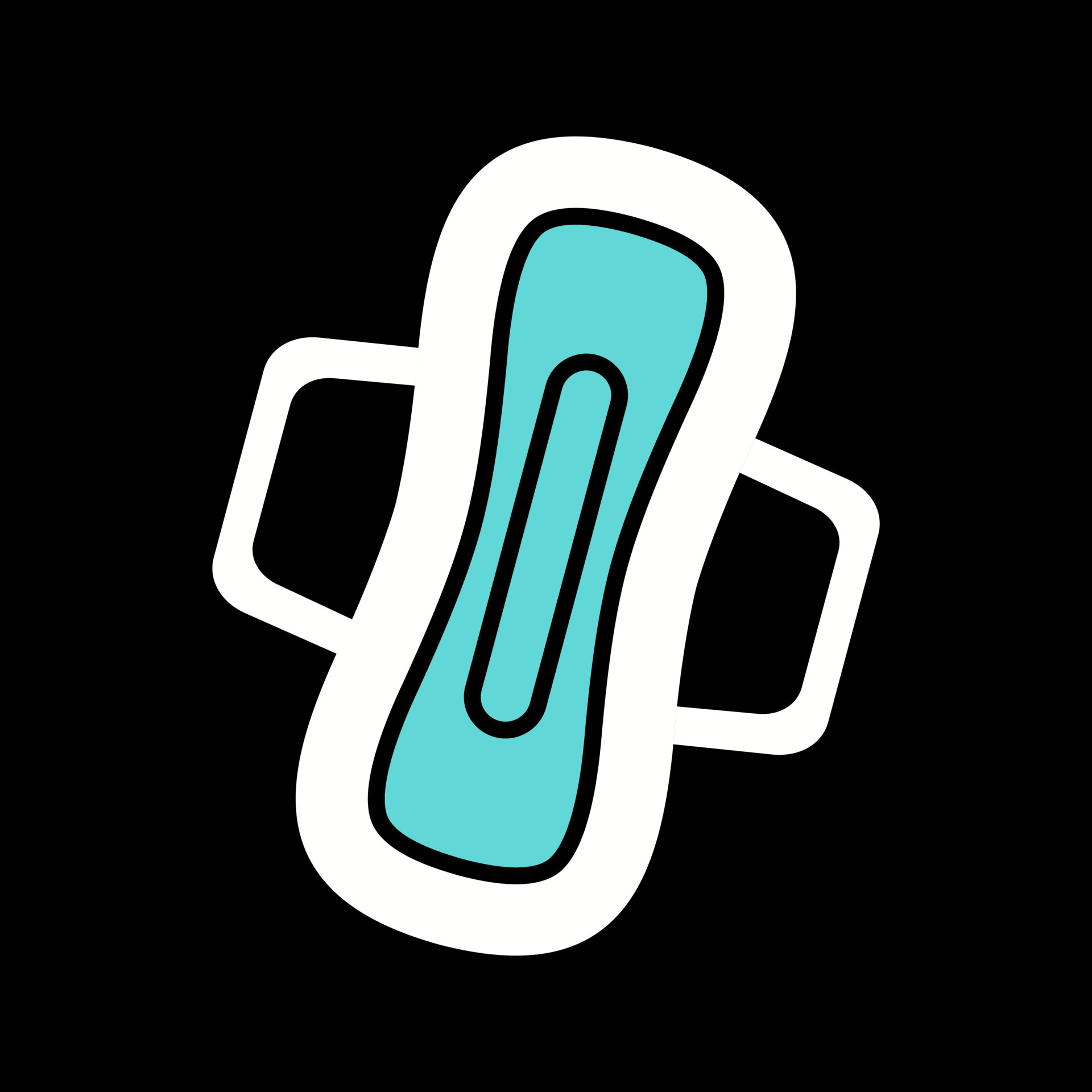 Sanitary Towel Vector Icon 17474162 Vector Art at Vecteezy