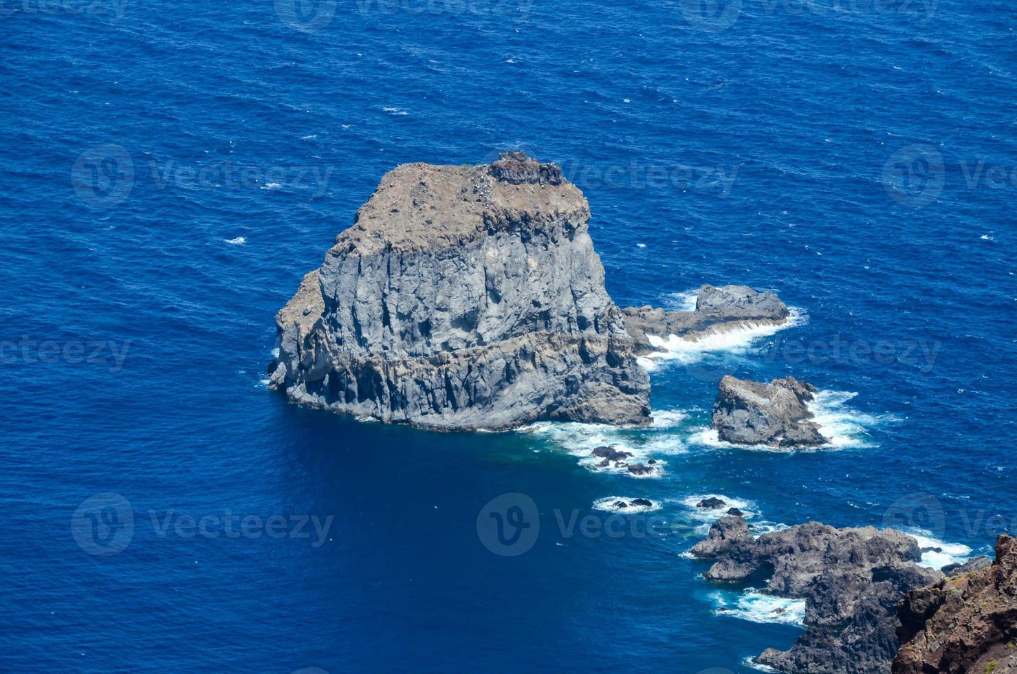 Rocks by the ocean photo