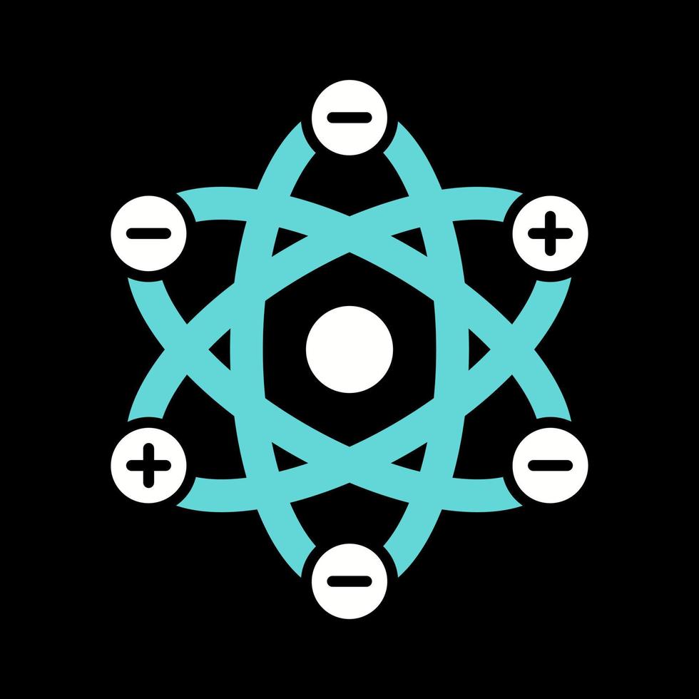 Atom Structure Vector Icon