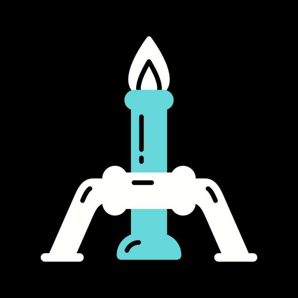 Chemistry Candles Vector Icon