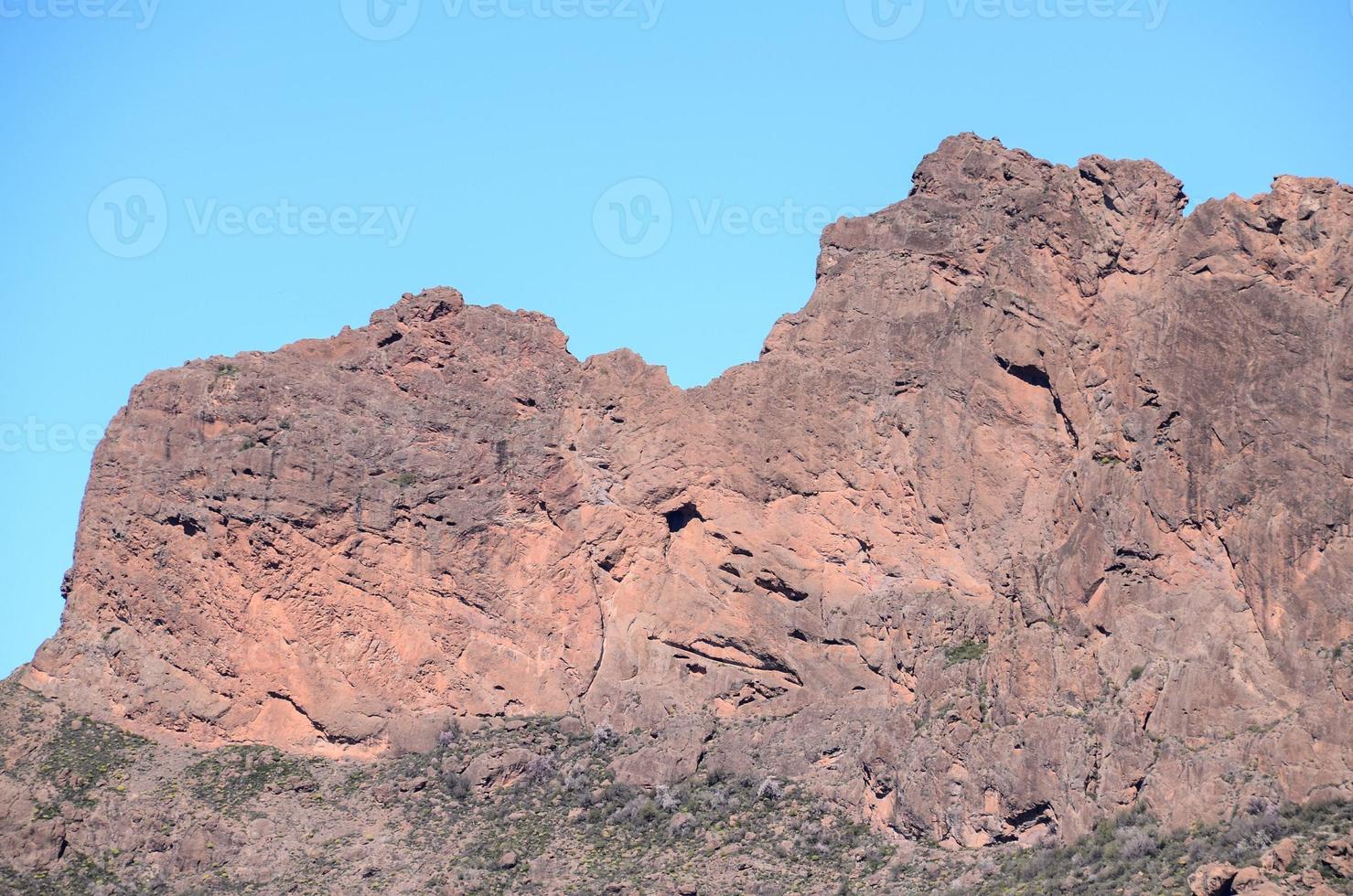 Rocks formation close-up photo