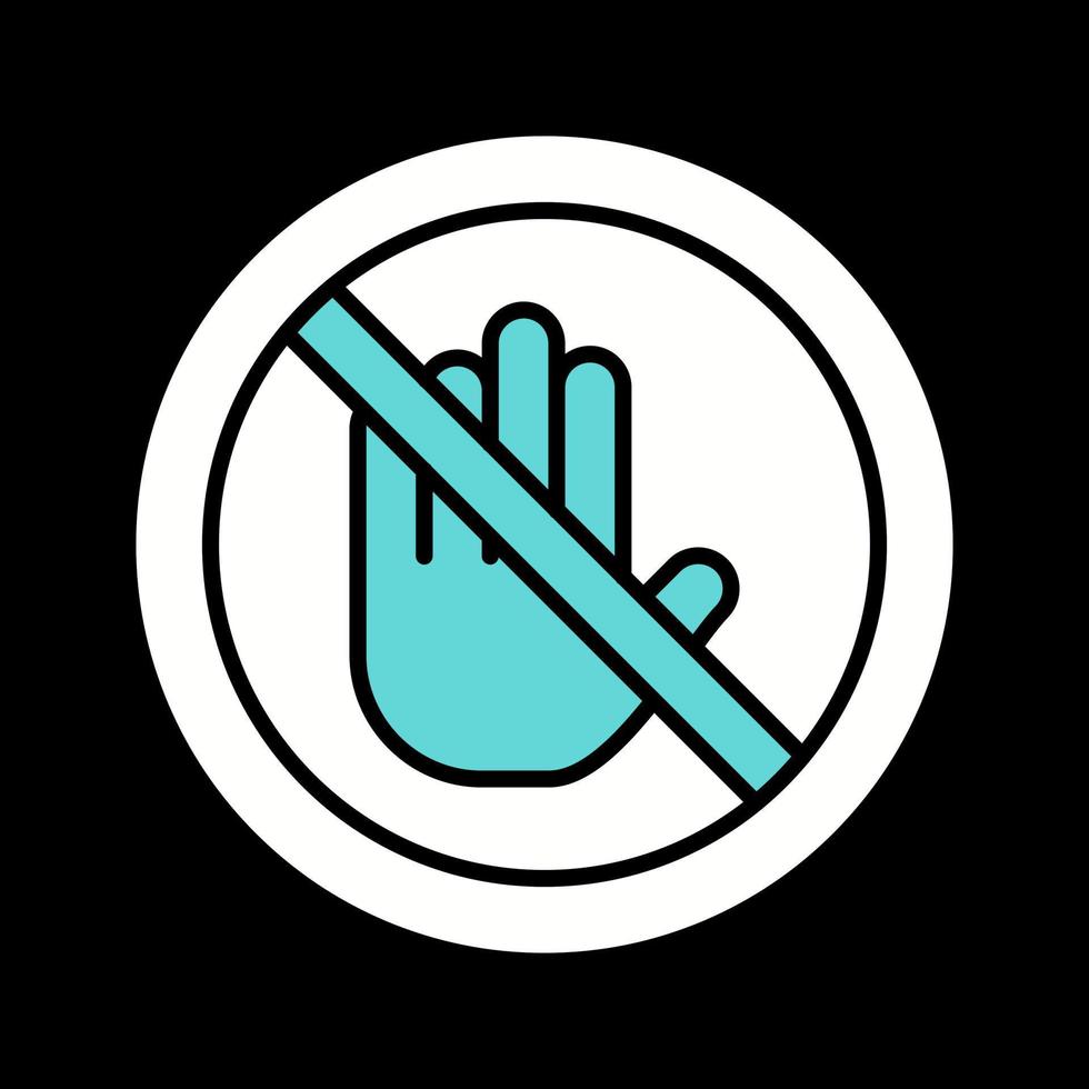 Stop Vector Icon
