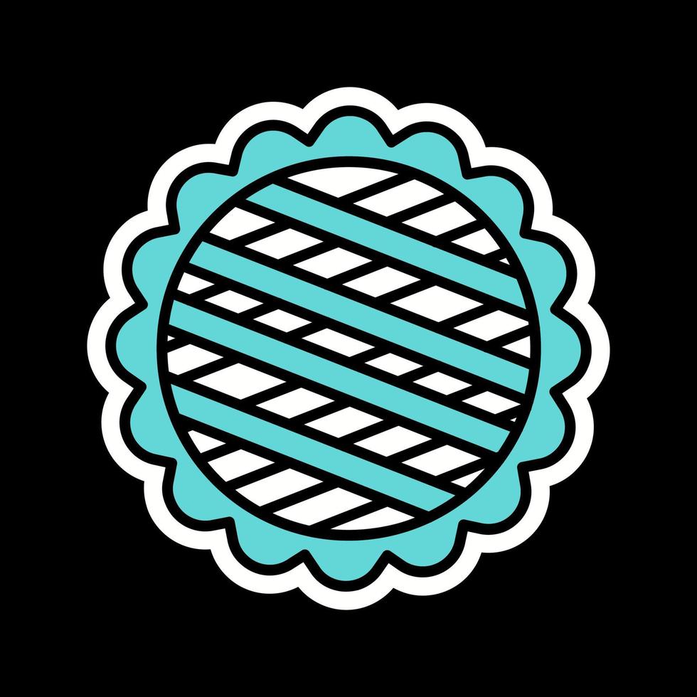 Apple Pie Vector Icon