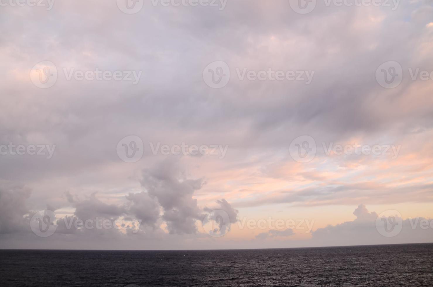 Sky over the sunset photo