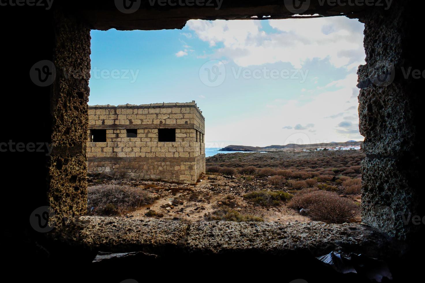 View of abandoned site photo