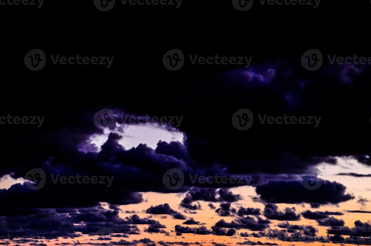 Sky over the sunset photo