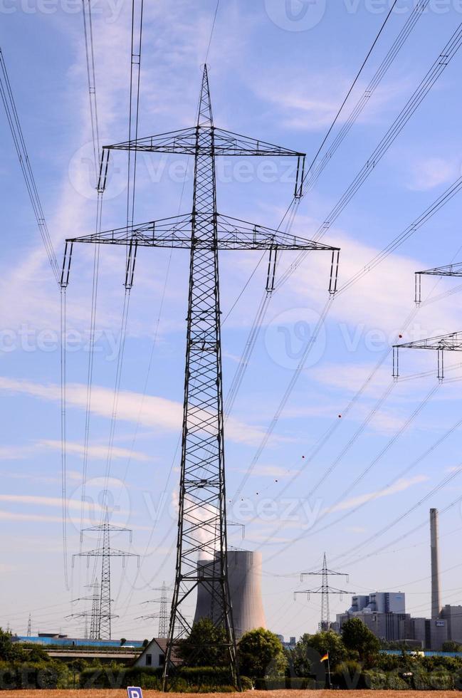 Electric pole view photo