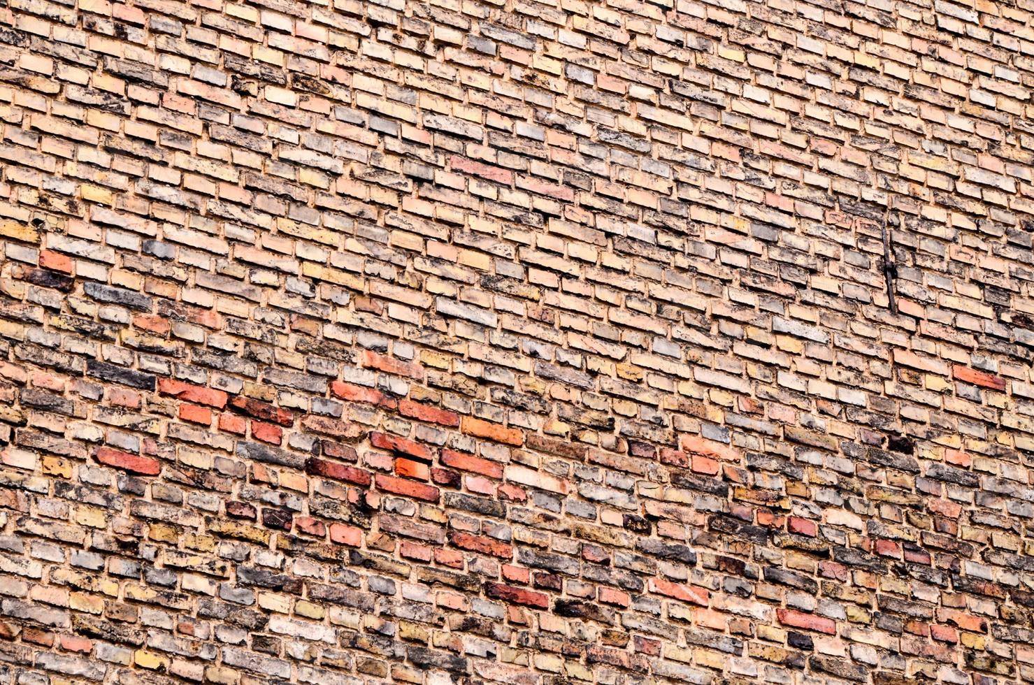 Brick wall texture background photo