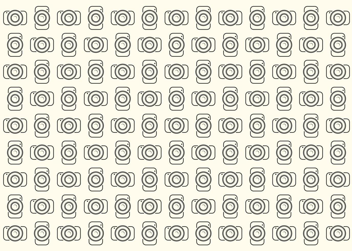 Camera Icon Pattern Banner Background vector