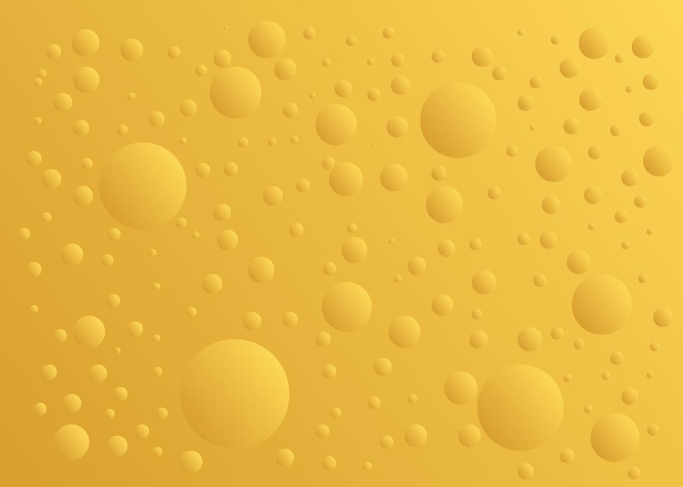 Yellow Bulb Water Banner Background vector