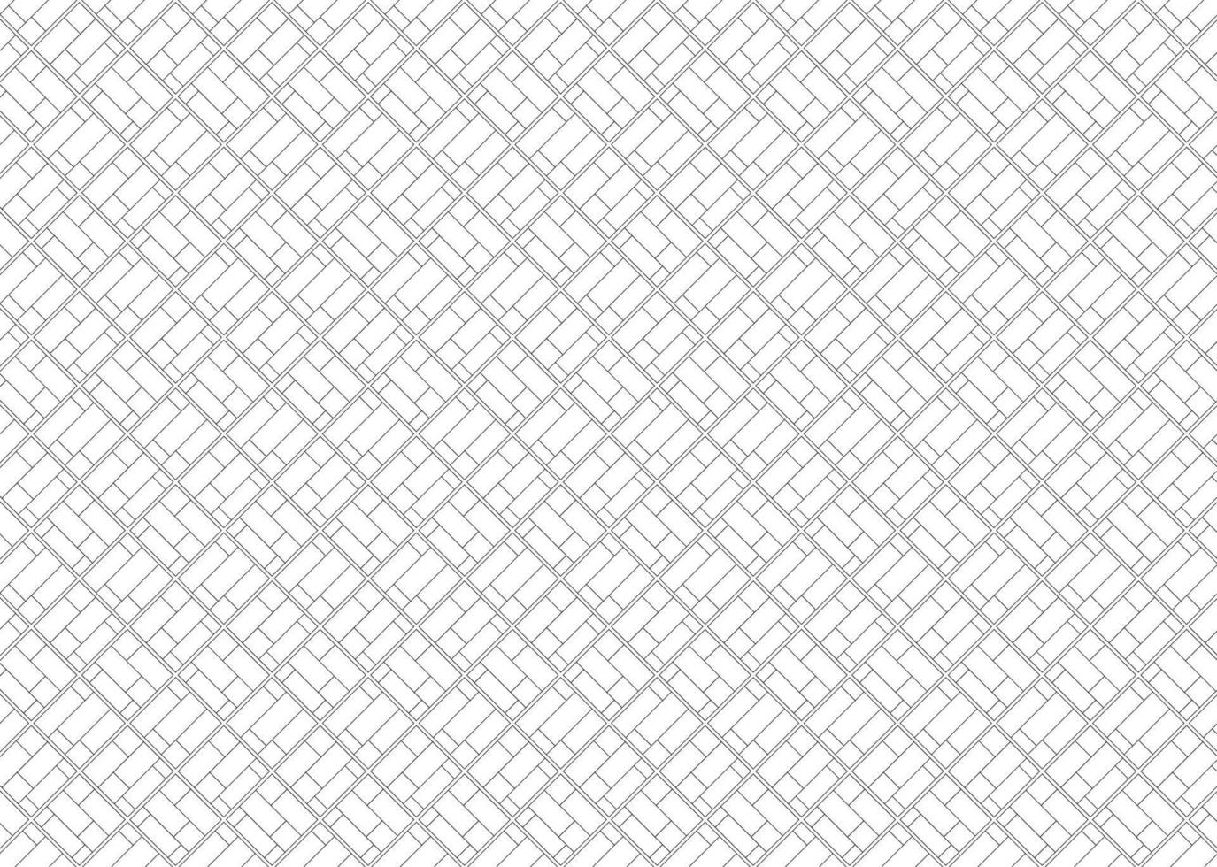 Line Style Pattern Banner Background, Ornament Asset vector