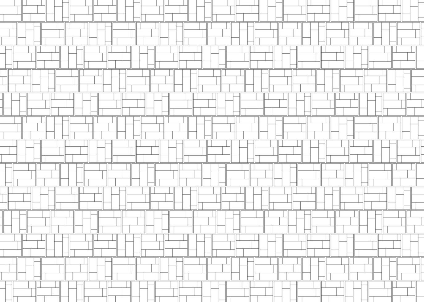 Line Style Pattern Banner Background, Ornament Asset vector