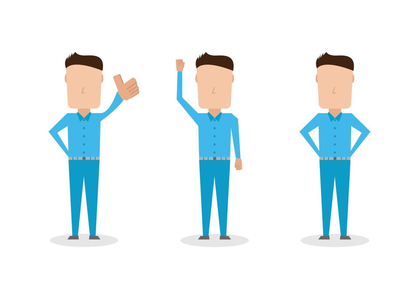 Illustration of People Character Expression vector