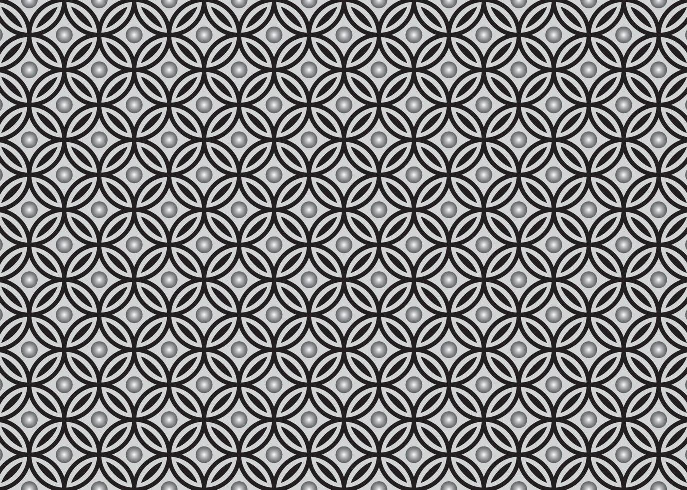 Batik Seamless Patern Banner Background vector