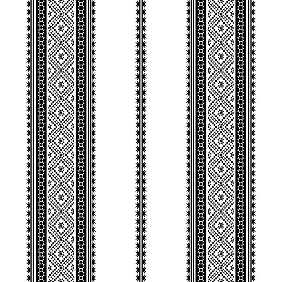 Geometric ethnic oriental seamless pattern traditional Design for background, carpet, wallpaper, clothing, wrapping, batik, fabric, Vector, illustration, embroidery style. vector