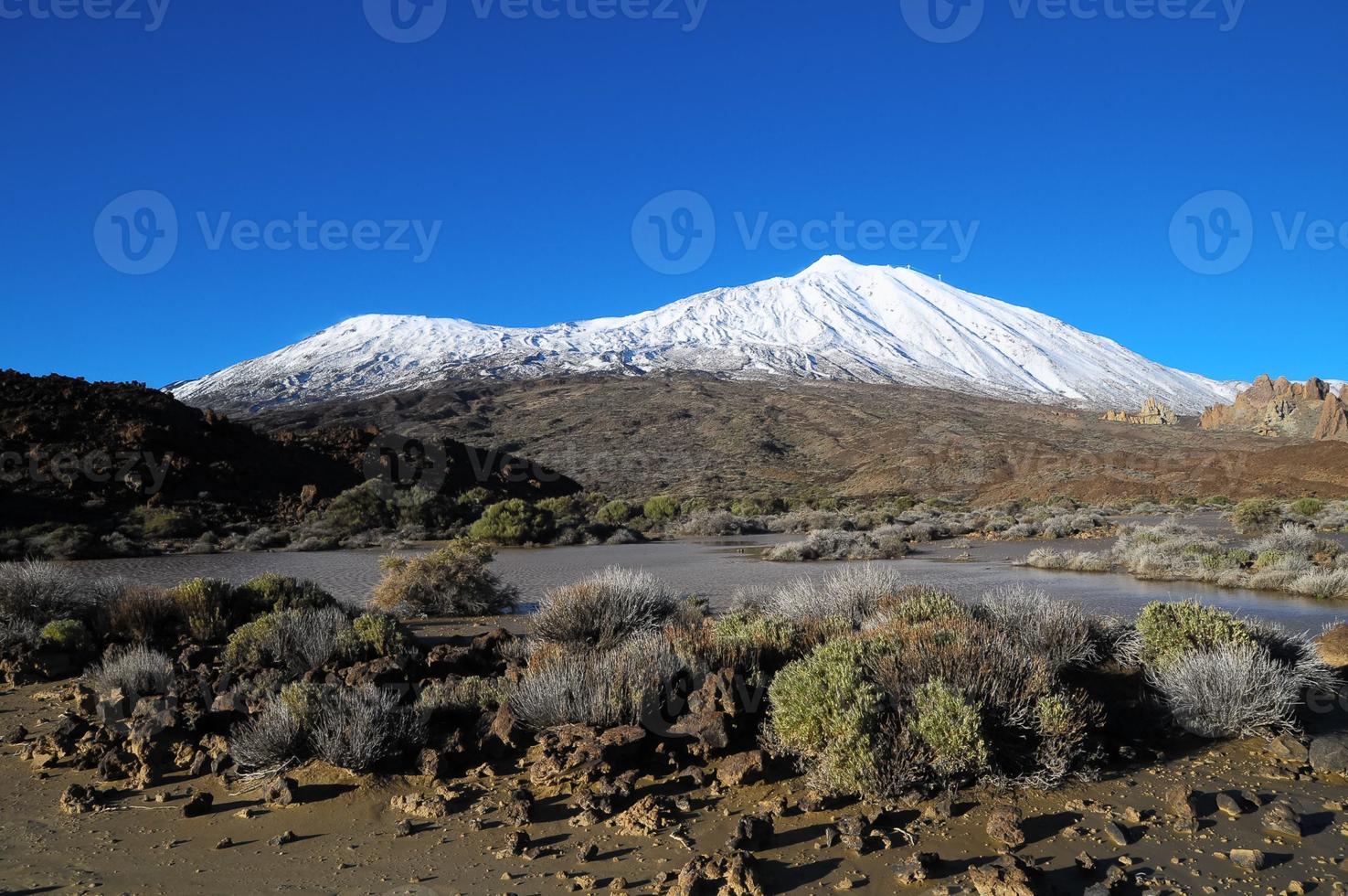 Scenic mountains view photo