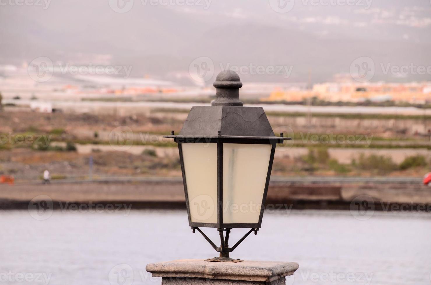 Outdoor lamp view photo