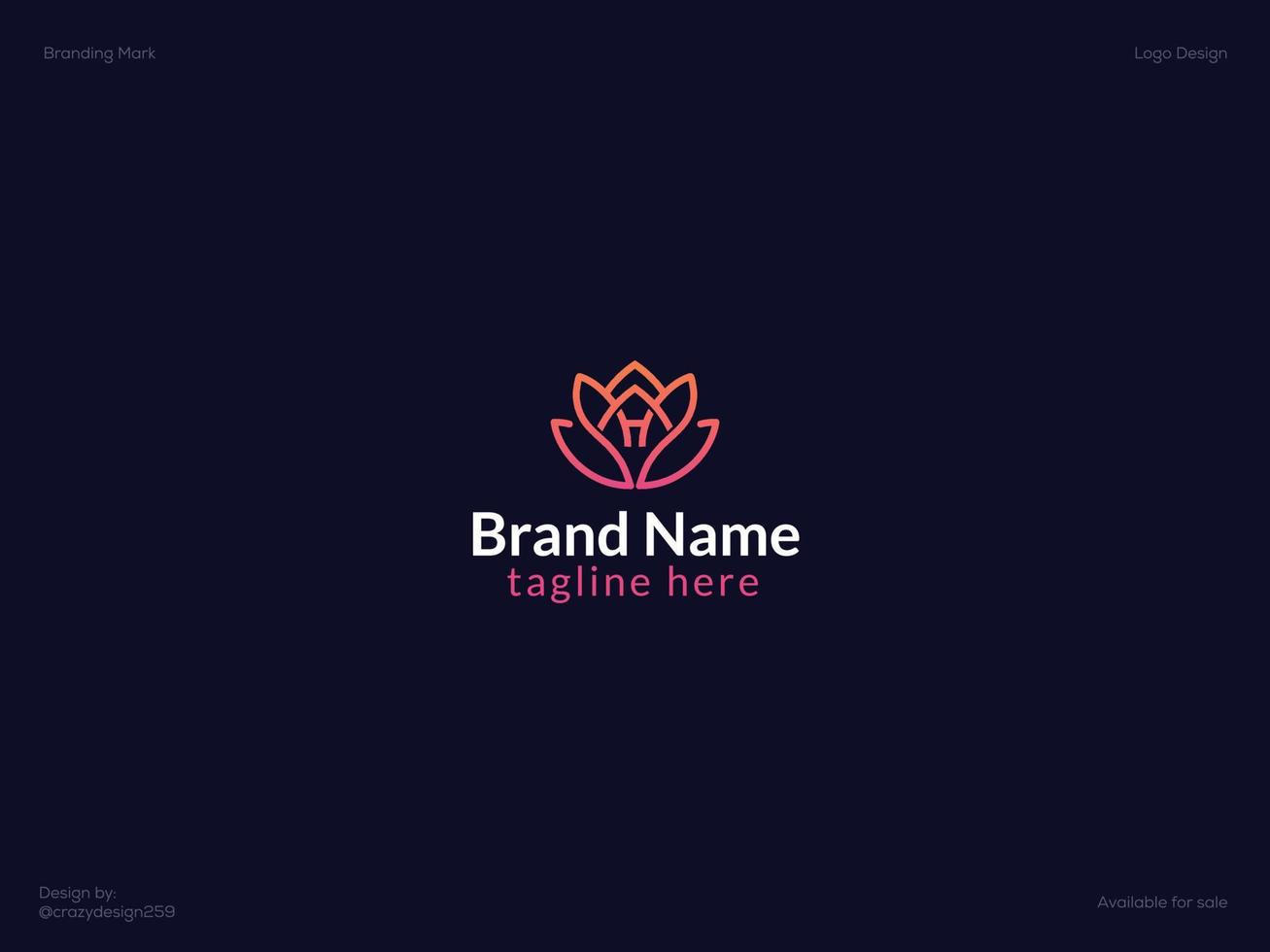 Company logo design - Brand logo design 17476368 Vector Art at Vecteezy