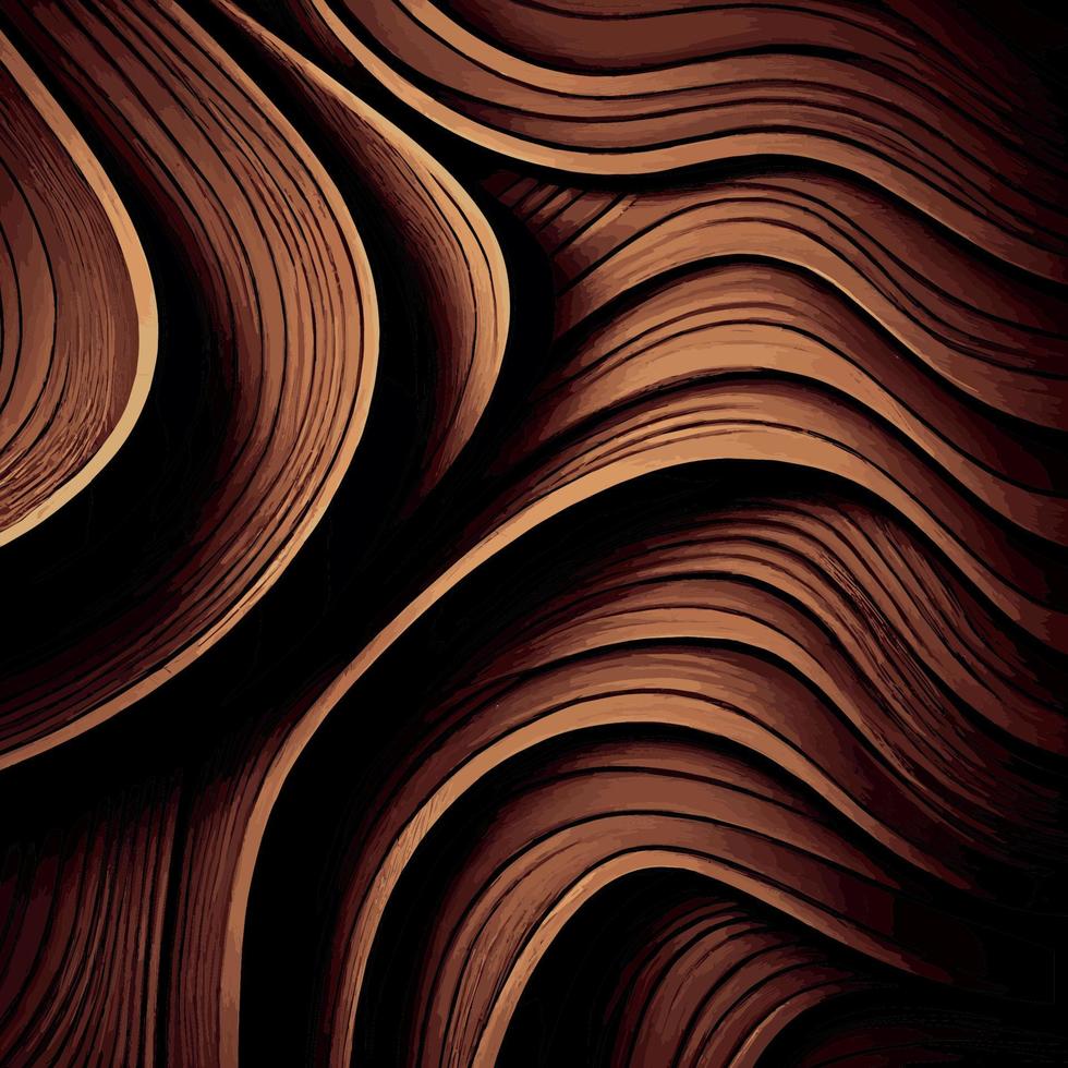 Realistic wood texture plank background, fiber texture pattern - Vector