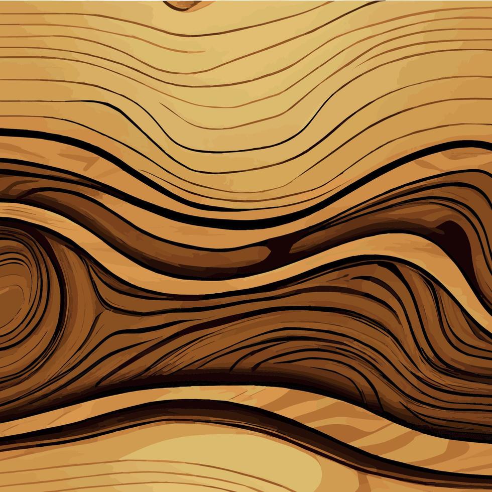 fondo de tablón de textura de madera realista, patrón de textura de fibra - vector