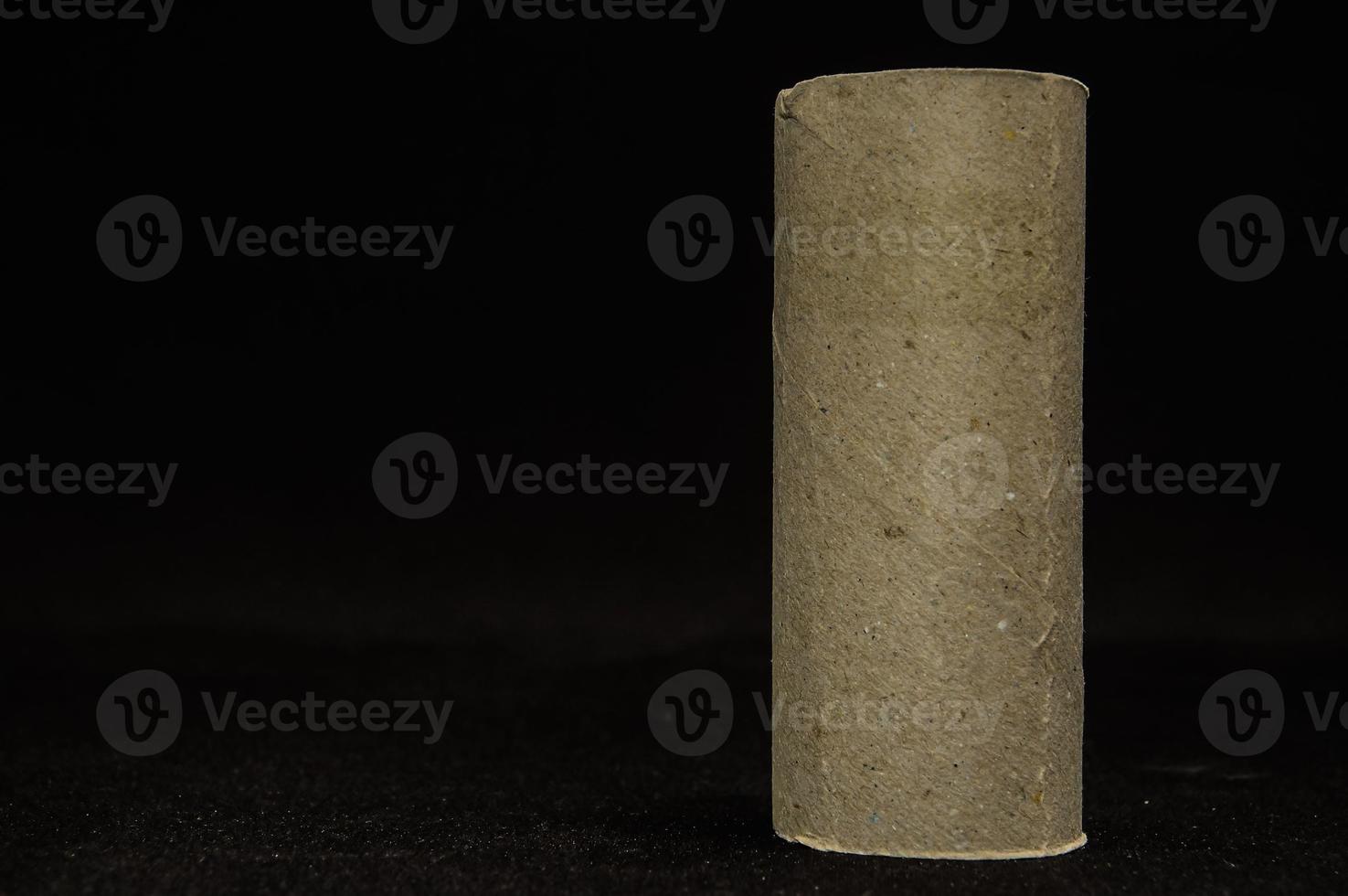 Empty Toilet Paper Roll photo