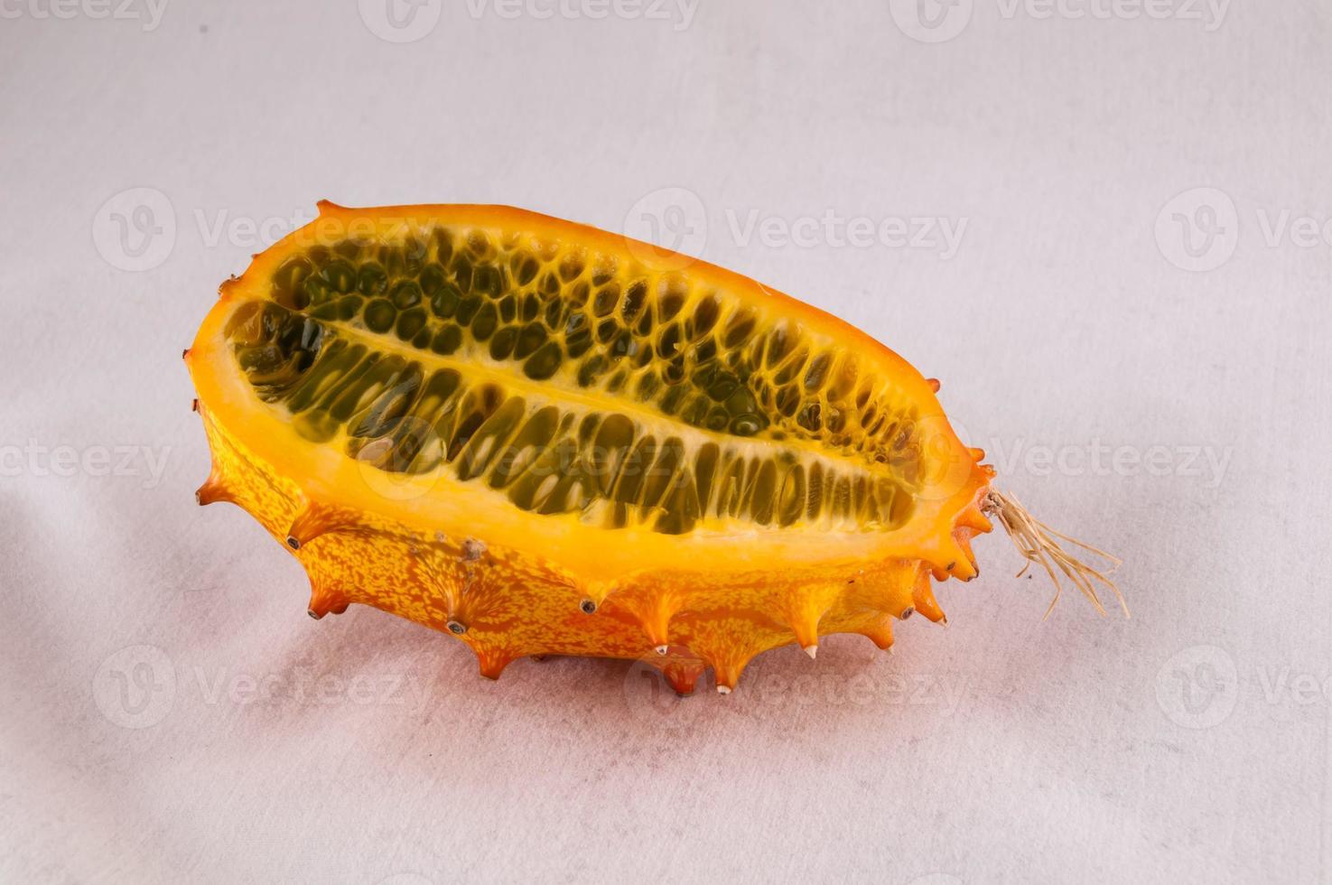 Isolated kiwano fruit photo