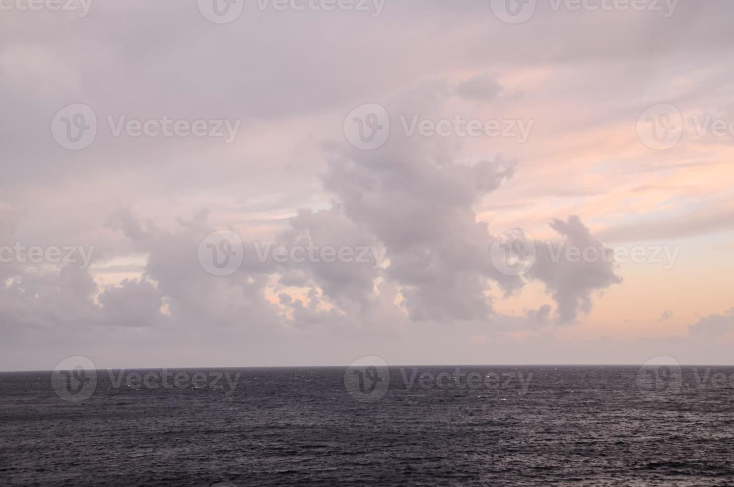 Sky over the sunset photo