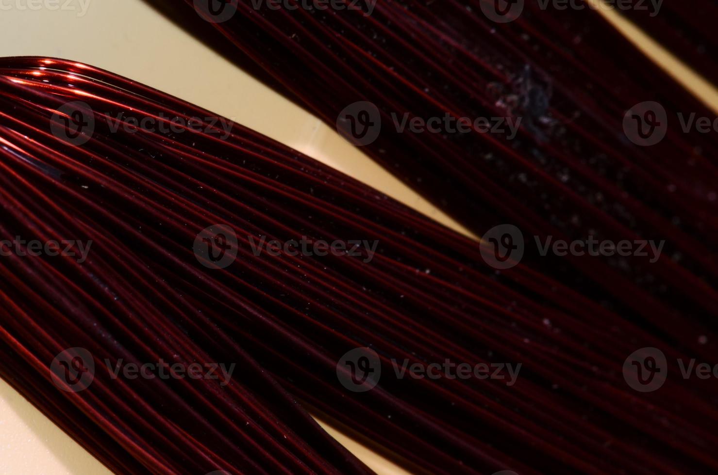 Metal wire close-up photo
