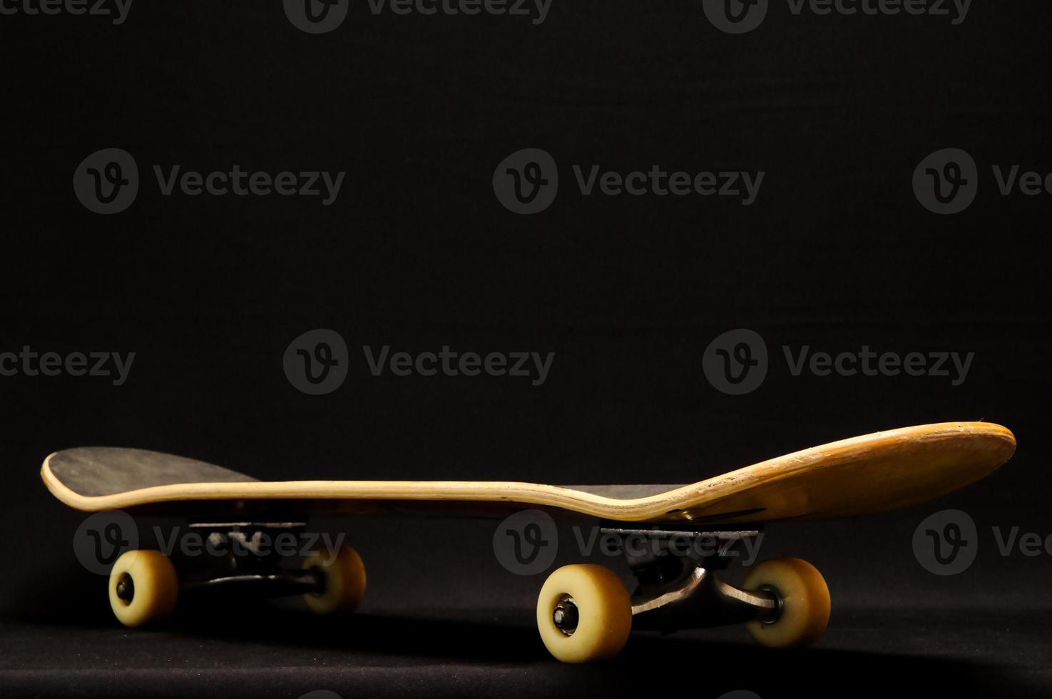 Skateboard close-up view photo