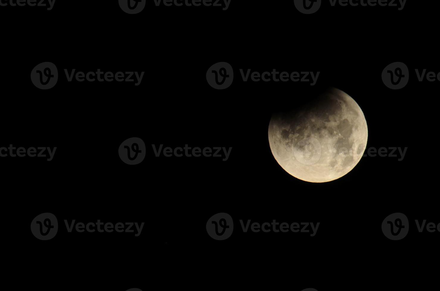 Close-up view of the moon photo