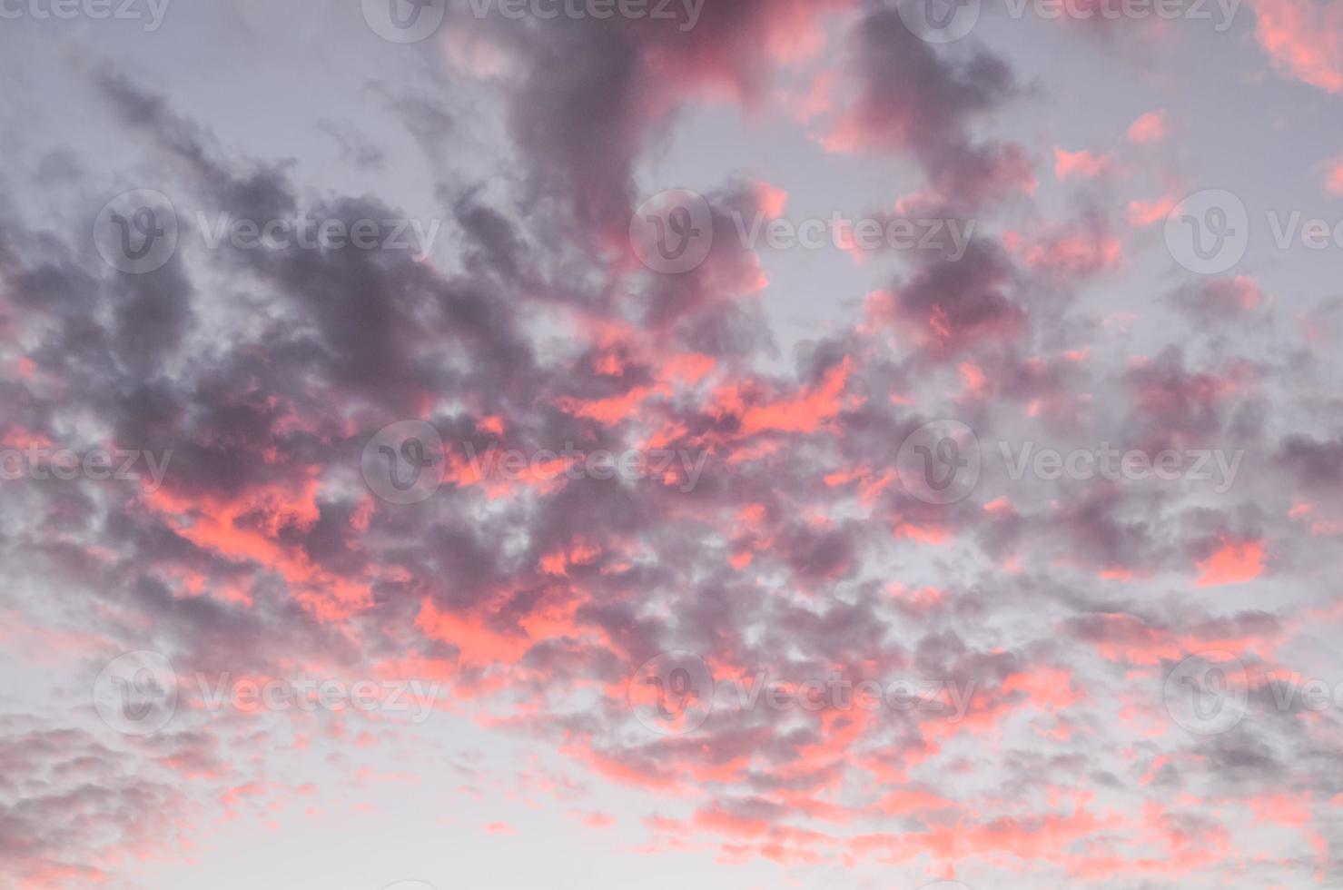 Sky over the sunset photo