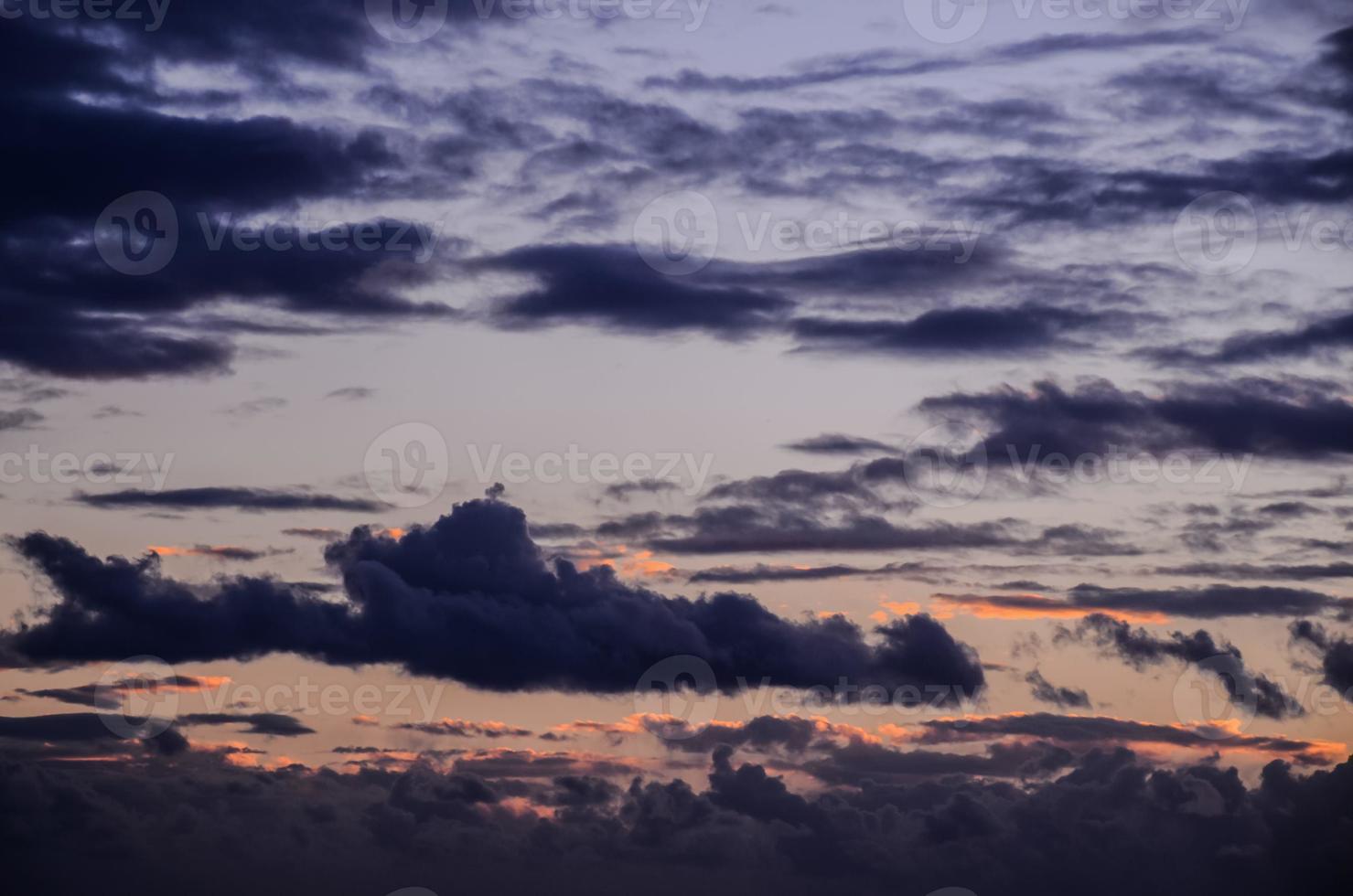 Sky over the sunset photo